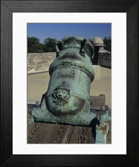 Framed Print : North America; United States; South; Southeast; Florida, St. Augustine, oldest city