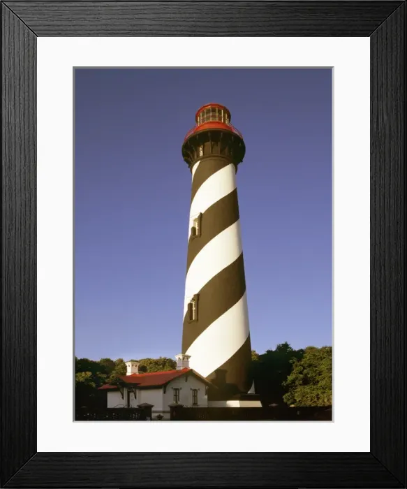 Framed Print : North America, Southeast, East, South, Florida, St Augustine, oldest city. A coastal Framed Print : North America, Southeast, East, South, Florida, St Augustine, oldest city. A coastal