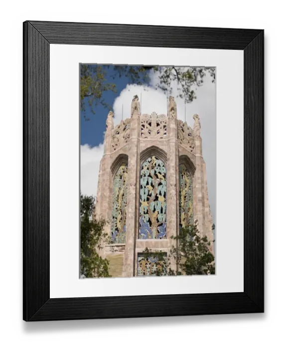 Framed Print : North America, Florida, Lake Wales, Bok Sanctuary. The carillon tower was designed by Milton B Framed Print : North America, Florida, Lake Wales, Bok Sanctuary. The carillon tower was designed by Milton B