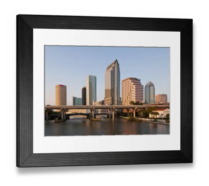 Framed Print : North America, USA, Florida, Tampa. Downton Tampa Framed Print : North America, USA, Florida, Tampa. Downton Tampa