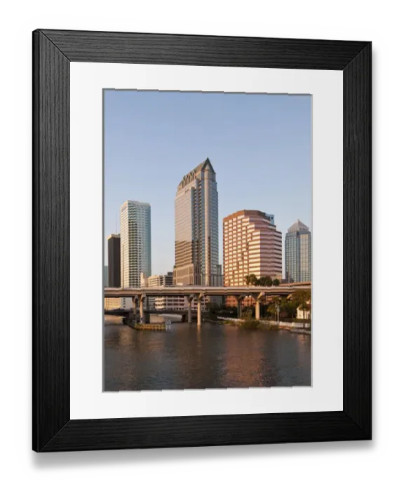 Framed Print : North America, uSA, Florida, Tampa. Downtown Tampa Framed Print : North America, uSA, Florida, Tampa. Downtown Tampa