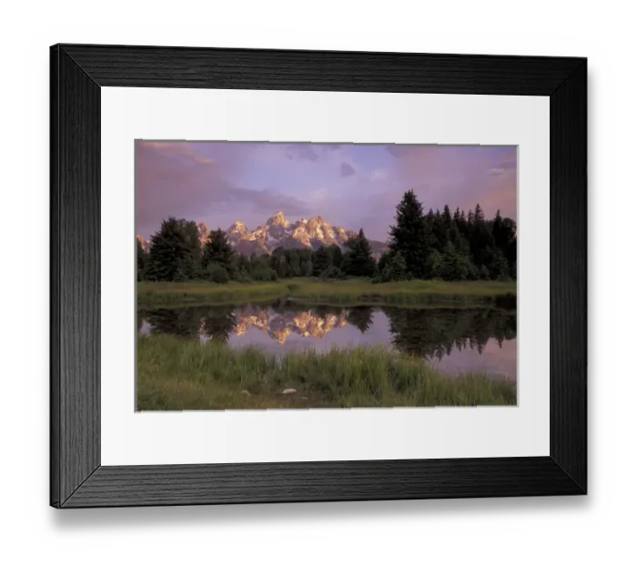 Framed Print : NA, USA, Wyoming, Grand Teton National Park. Grand Teton Range and reflection Framed Print : NA, USA, Wyoming, Grand Teton National Park. Grand Teton Range and reflection