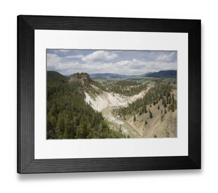 Framed Print : WY, Yellowstone National Park, Grand Canyon of the Yellowstone, Tower Junction area Framed Print : WY, Yellowstone National Park, Grand Canyon of the Yellowstone, Tower Junction area