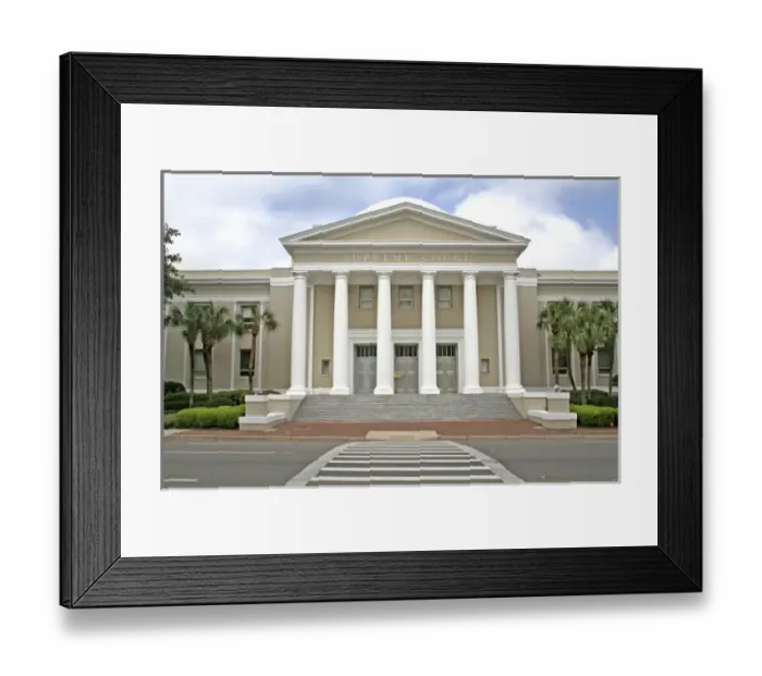 Framed Print : Supreme Court Building Tallahassee Florida Framed Print : Supreme Court Building Tallahassee Florida