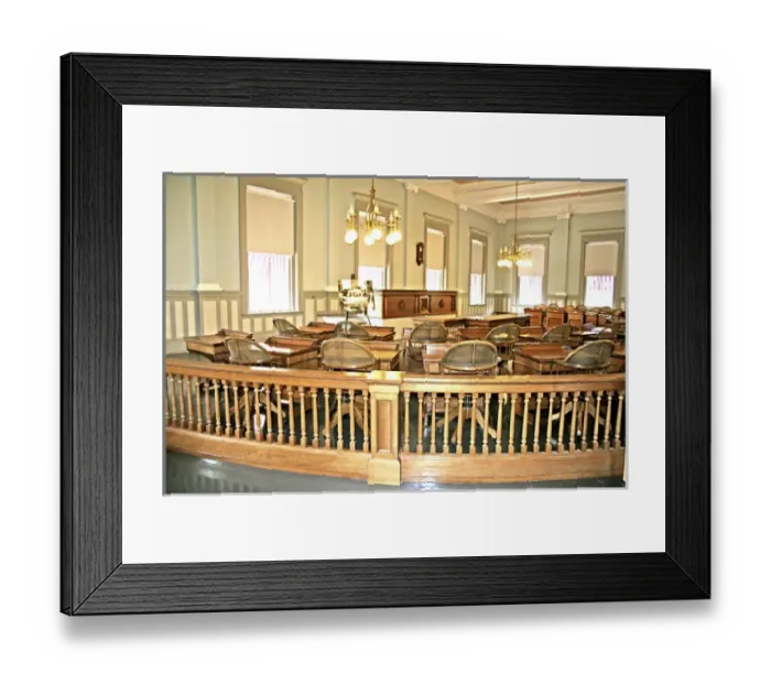 Framed Print : Legislative chambers historic state capitol Tallahassee Florida Framed Print : Legislative chambers historic state capitol Tallahassee Florida