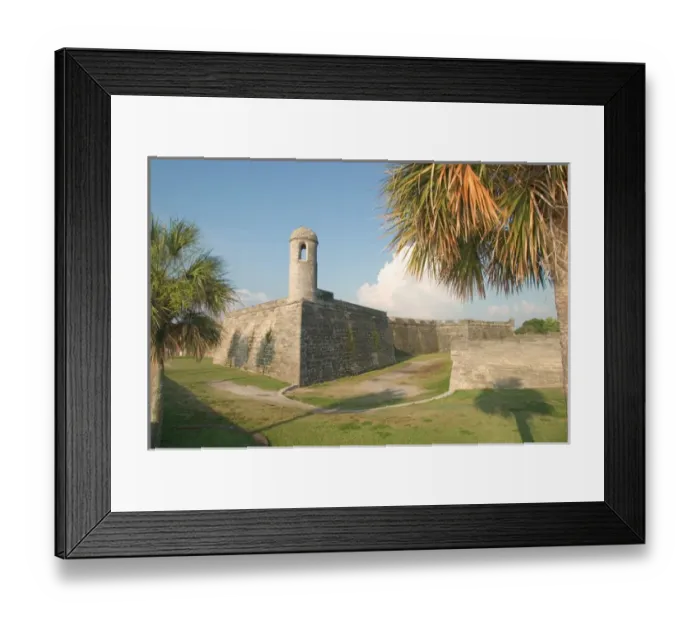 Framed Print : Castillo De San Marcos Fort St. Augustine, Florida Maresa Pryor
