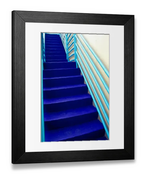 Framed Print : NA, USA, Florida, Florida Keys, Key West, Art Deco Stairway Framed Print : NA, USA, Florida, Florida Keys, Key West, Art Deco Stairway