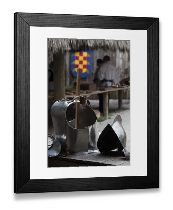 Framed Print : USA, Florida, Bradenton, Hernando DeSoto National Memorial, site of old Spanish settlement