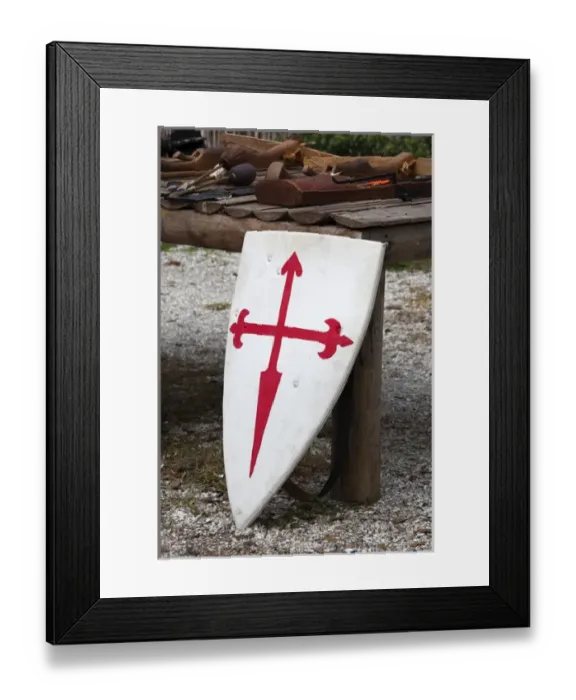 Framed Print : USA, Florida, Bradenton, Hernando DeSoto National Memorial, site of old Spanish settlement
