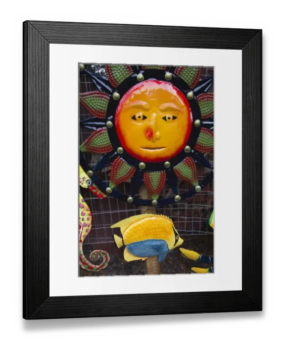 Framed Print : USA, Florida, Ocala National Forest, Barberville, Mexican Ornaments Framed Print : USA, Florida, Ocala National Forest, Barberville, Mexican Ornaments