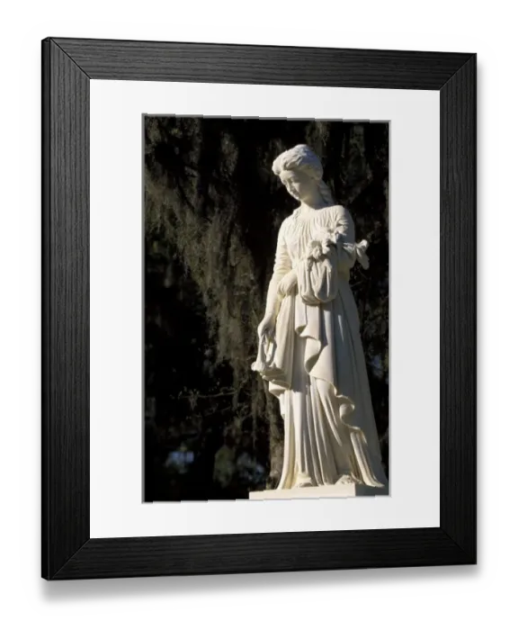 Framed Print : N. A. USA, Georgia, Savannah. Angel statue in Bonaventure Cemetery Framed Print : N. A. USA, Georgia, Savannah. Angel statue in Bonaventure Cemetery
