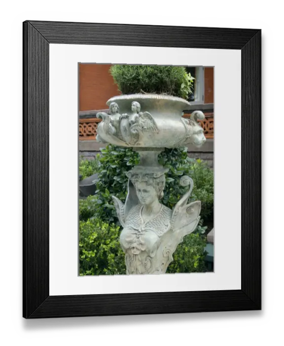 Framed Print : USA, Georgia, Savannah, historic district, Mansion on Forsyth Park Framed Print : USA, Georgia, Savannah, historic district, Mansion on Forsyth Park