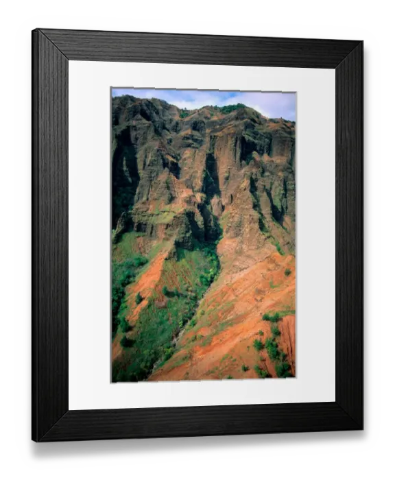 Framed Print : Waimea Canyon on the island of Kauai, Hawaii. hawaii, south pacific, island Framed Print : Waimea Canyon on the island of Kauai, Hawaii. hawaii, south pacific, island