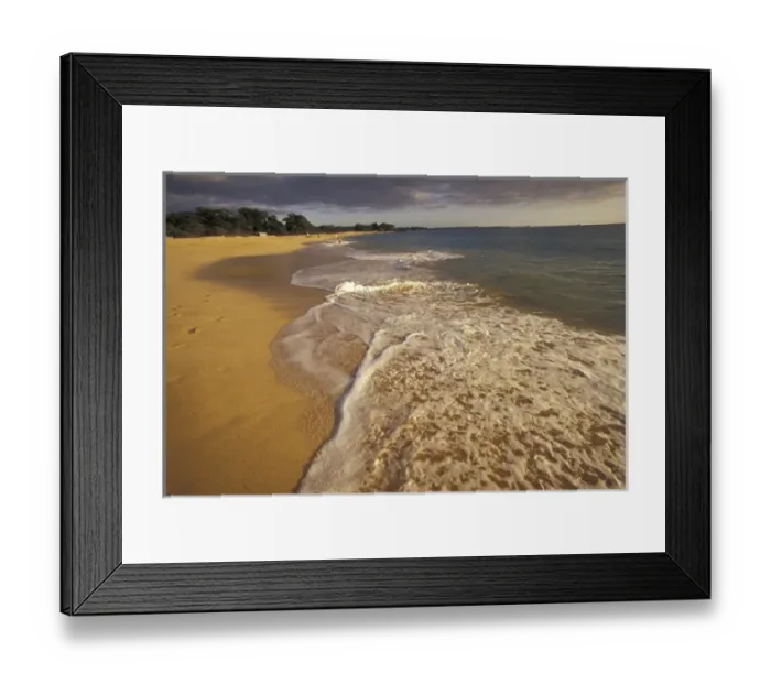 Framed Print : USA, Hawaii, Maui Evening light, Makena Beach Framed Print : USA, Hawaii, Maui Evening light, Makena Beach