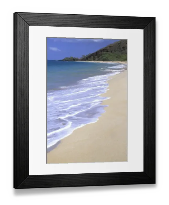 Framed Print : N. A. USA, Maui, Hawaii. Makena beach Framed Print : N. A. USA, Maui, Hawaii. Makena beach