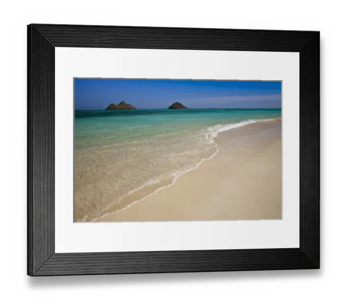 Framed Print : North America, USA, Hawaii, Oahu. Rabbit Island as seen from Waimanalo Beach Framed Print : North America, USA, Hawaii, Oahu. Rabbit Island as seen from Waimanalo Beach