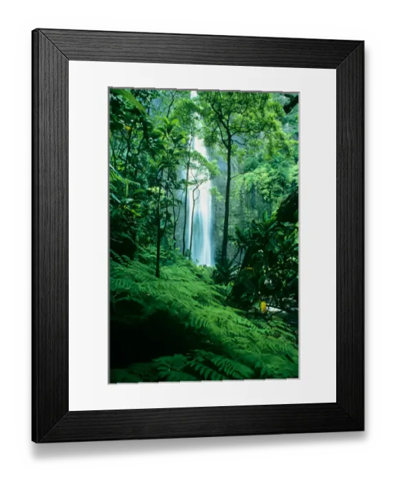 Framed Print : Hanakapiai Falls, Napali Coast, Kauai, Hawaii, USA Framed Print : Hanakapiai Falls, Napali Coast, Kauai, Hawaii, USA