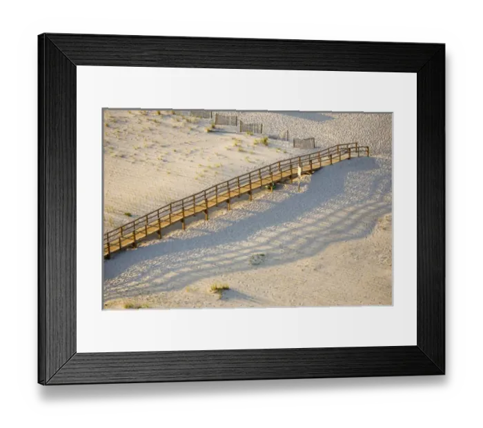 Framed Print : USA; Florida; Pensacola; Boardwalk onto the beach Framed Print : USA; Florida; Pensacola; Boardwalk onto the beach
