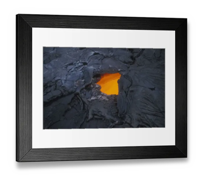Framed Print : Kilauea Lava Flow Framed Print : Kilauea Lava Flow
