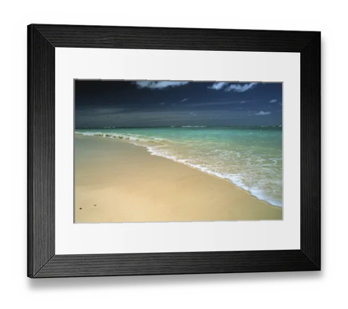 Framed Print : North America, USA, Hawaii. Beach scene