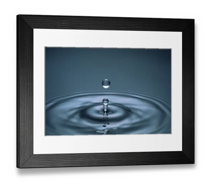 Framed Print : North America, USA, Hawaii. Water droplet Framed Print : North America, USA, Hawaii. Water droplet