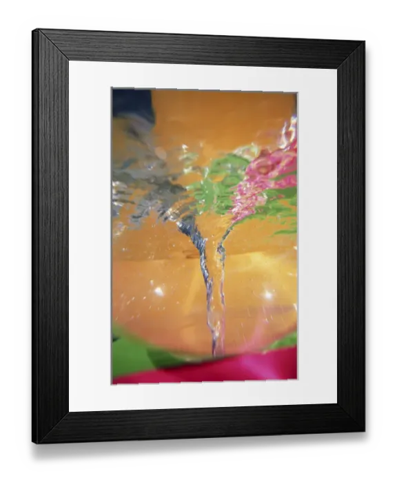Framed Print : North America, USA, Hawaii. Whirlpool
