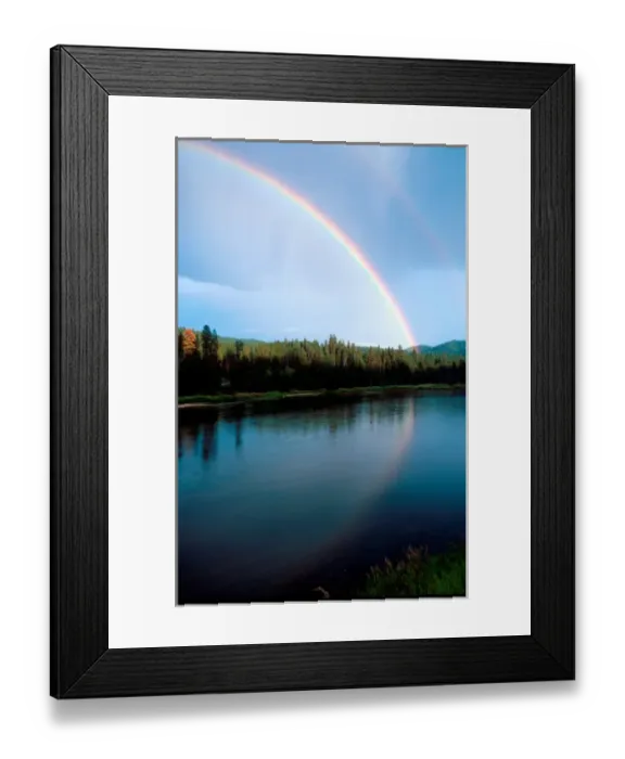 Framed Print : Rainbow over the north fork of the PayetteRiver in Idaho. rain, rainbow, weather Framed Print : Rainbow over the north fork of the PayetteRiver in Idaho. rain, rainbow, weather