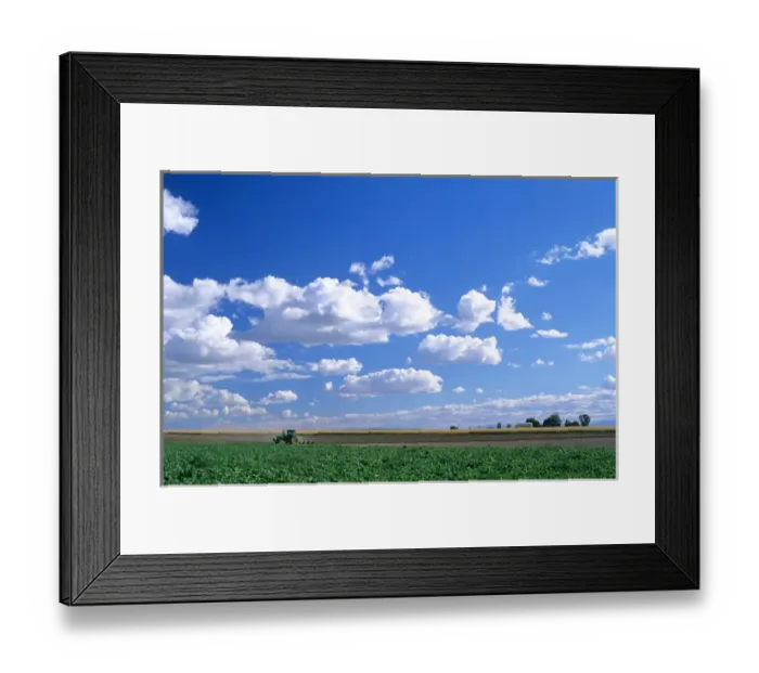 Framed Print : Tractor plowing a field in Canyon County, Idaho. tractor, farm, crop, field Framed Print : Tractor plowing a field in Canyon County, Idaho. tractor, farm, crop, field