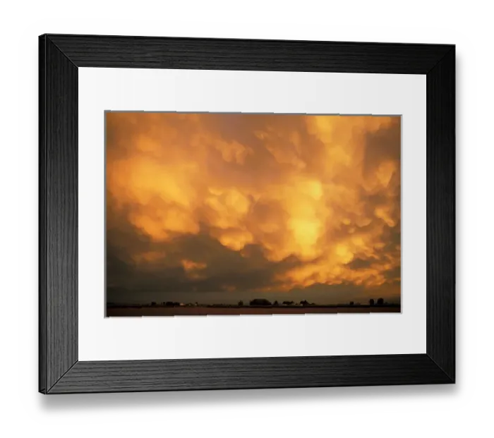 Framed Print : USA, Idaho. Underside of thunder storm at sunset Framed Print : USA, Idaho. Underside of thunder storm at sunset
