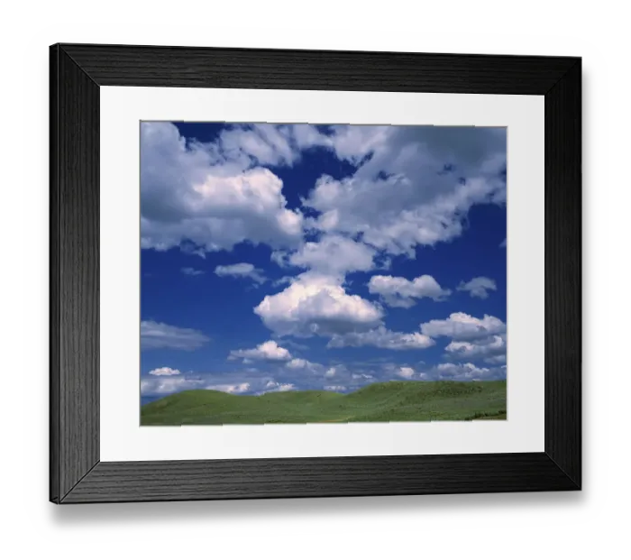 Framed Print : USA, Idaho, Camas Co. Sagebrush covers the gentle hills of Camas County, Idaho