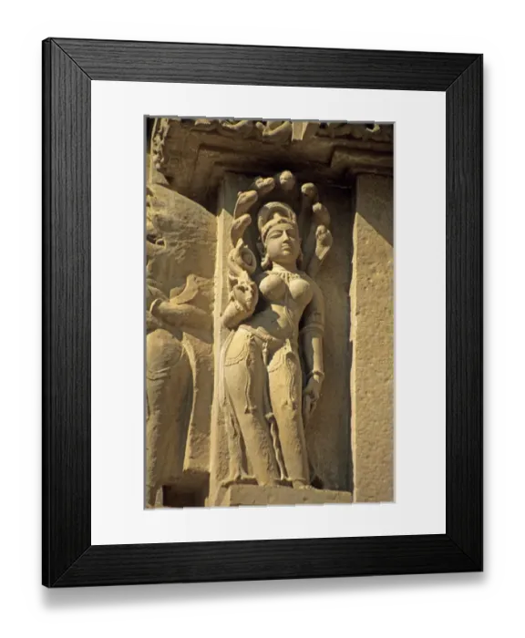 Framed Print : Asia, India, Khajuraho. Erotic carved figures remind visitors to leave sexual or Framed Print : Asia, India, Khajuraho. Erotic carved figures remind visitors to leave sexual or