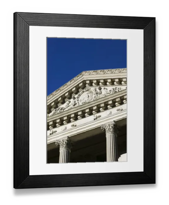 Framed Print : USA-Indiana-Indianapolis: Indiana State Capitol-Exterior Detail