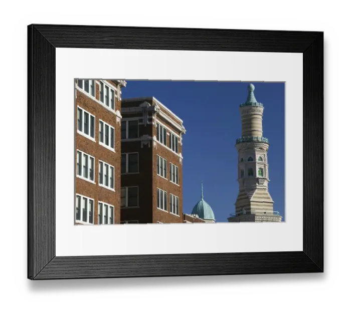 Framed Print : USA-Indiana-Indianapolis: Murat Shrine Theater in the Lockerbie Square Neighborhood Framed Print : USA-Indiana-Indianapolis: Murat Shrine Theater in the Lockerbie Square Neighborhood