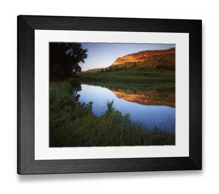 Framed Print : USA, Kansas, Lake Scott State Park, Big Springs at sunrise Framed Print : USA, Kansas, Lake Scott State Park, Big Springs at sunrise
