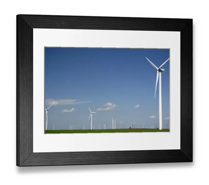 Framed Print : Wind turbines of the Smoky Hills Wind Farm in Ellsworth County, Kansas, USA Framed Print : Wind turbines of the Smoky Hills Wind Farm in Ellsworth County, Kansas, USA