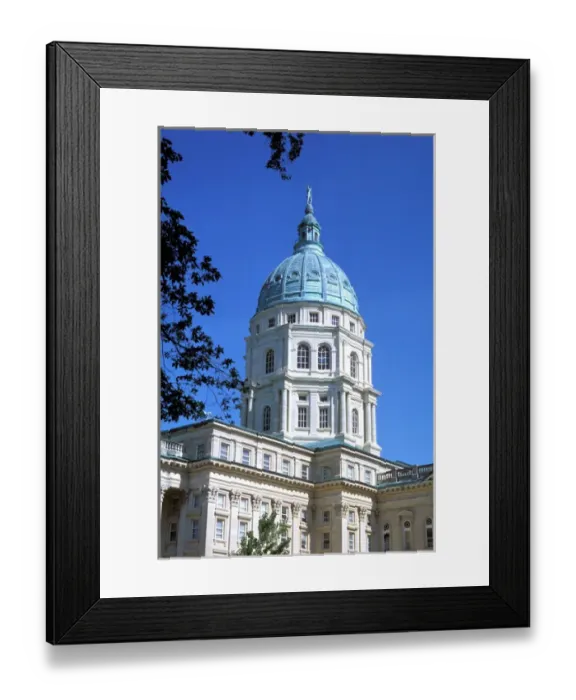 Framed Print : North America, USA, Kansas, Topeka. State capital building Framed Print : North America, USA, Kansas, Topeka. State capital building