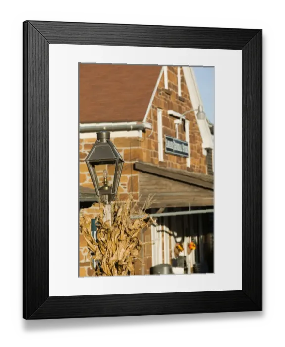 Framed Print : USA-IOWA-Amana Colonies-Amana: Building Details