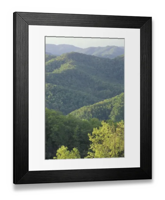 Framed Print : NA, USA, Kentucky, Pineville Southern Appalachian mountains in spring; Pine Mountain Framed Print : NA, USA, Kentucky, Pineville Southern Appalachian mountains in spring; Pine Mountain
