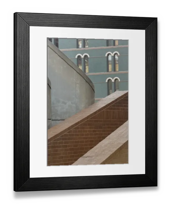 Framed Print : Architectural details, Main Street, Louisville, Kentucky