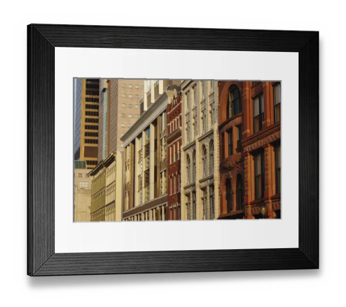 Framed Print : Architectural details, Main Street, Louisville, Kentucky Framed Print : Architectural details, Main Street, Louisville, Kentucky