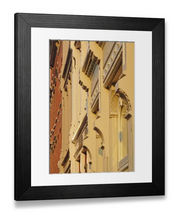 Framed Print : Architectural details, Main Street, Louisville, Kentucky Framed Print : Architectural details, Main Street, Louisville, Kentucky