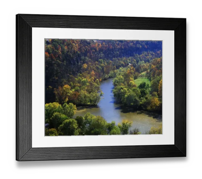 Framed Print : USA, Kentucky, Confluence of the Kentucky and Dix Rivers in the Bluegrass region Framed Print : USA, Kentucky, Confluence of the Kentucky and Dix Rivers in the Bluegrass region
