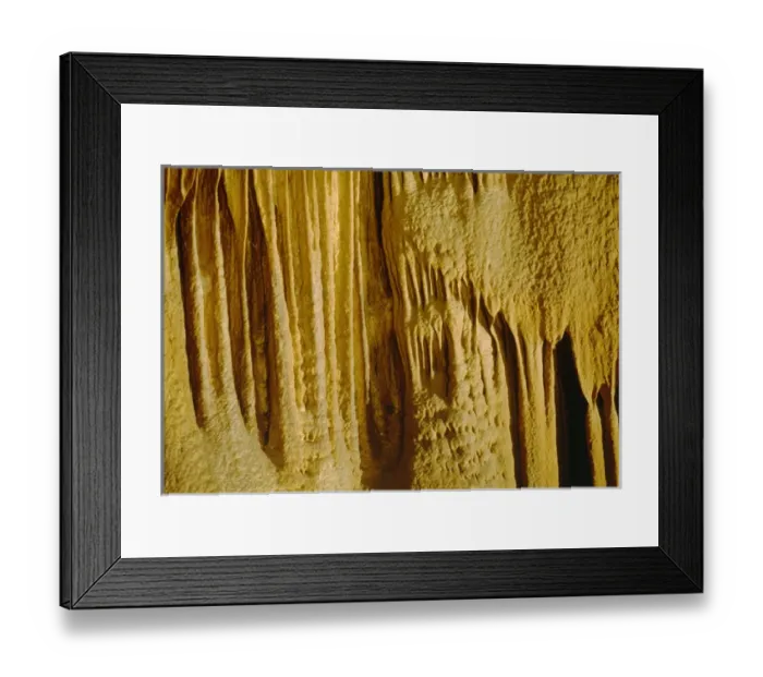 Framed Print : Frozen Niagara flowstone, Mammoth Cave, Mammoth Cave National Park, Kentucky, KY, USA Framed Print : Frozen Niagara flowstone, Mammoth Cave, Mammoth Cave National Park, Kentucky, KY, USA