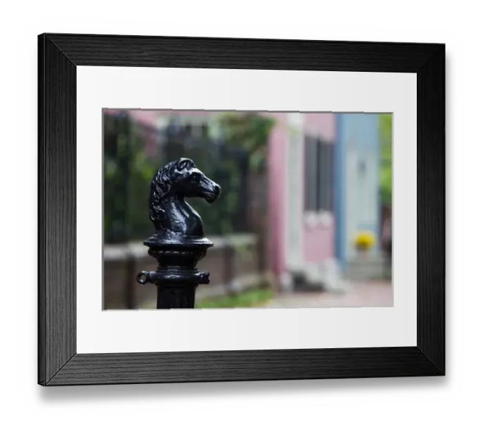 Framed Print : USA-Kentucky-Lexington: Horse Column- Market Street Framed Print : USA-Kentucky-Lexington: Horse Column- Market Street