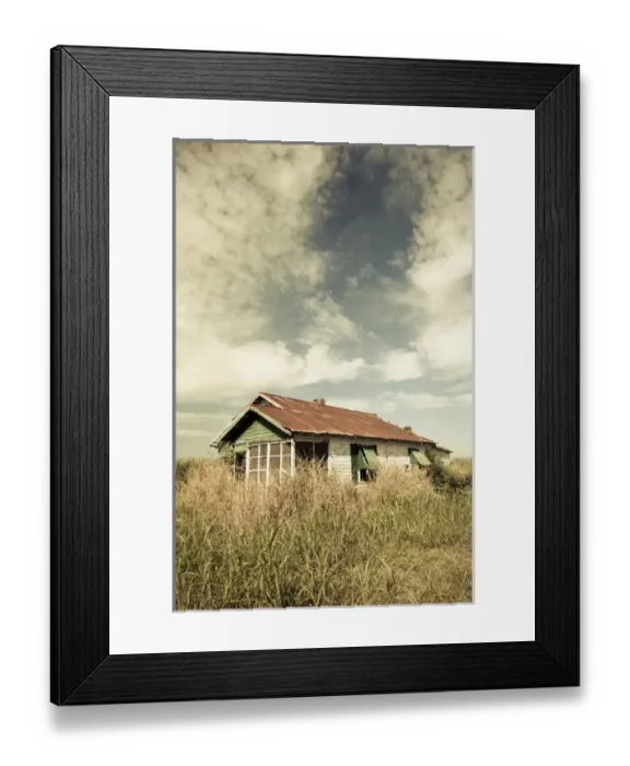 Framed Print : USA, Louisiana, St. Martinville. Abandoned farmhouse Framed Print : USA, Louisiana, St. Martinville. Abandoned farmhouse
