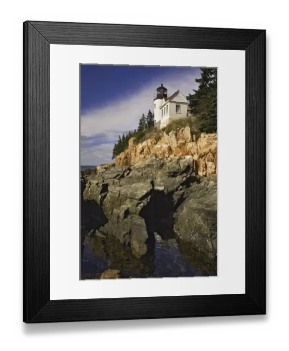 Framed Print : Bass Harbor Head Lighthouse, Acadia National Park, Maine Framed Print : Bass Harbor Head Lighthouse, Acadia National Park, Maine