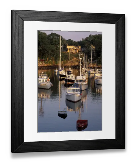 Framed Print : Oguinquit, Maine. The boats of Perkins Cove Framed Print : Oguinquit, Maine. The boats of Perkins Cove