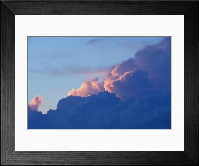 Framed Print : New Gloucester, MESunset colors light the clouds behind a thunderstorm Framed Print : New Gloucester, MESunset colors light the clouds behind a thunderstorm