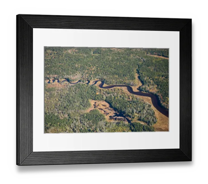 Framed Print : A tidal creek flowing through the Bass Harbor Marsh Maine USA Framed Print : A tidal creek flowing through the Bass Harbor Marsh Maine USA