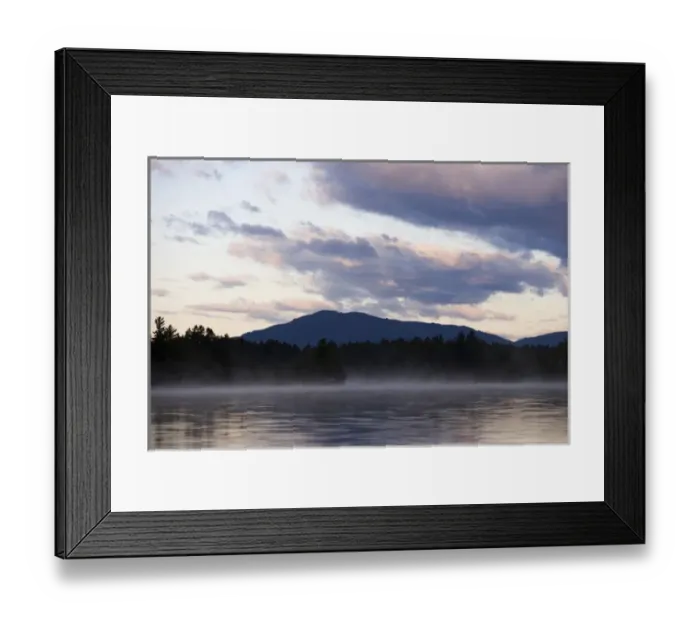 Framed Print : Dawn on Prong Pond, Maine. Near Moosehead Lake in Maines Northern Forest Framed Print : Dawn on Prong Pond, Maine. Near Moosehead Lake in Maines Northern Forest